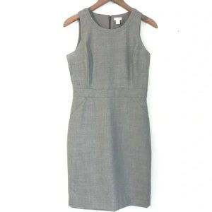 HOST PICK! 🌹 NWT J Crew Tailored Sleeveless Gray Wool Blend  Size 4P